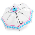 Рекламные мода прямой Цвет ПВХ прозрачный зонтик